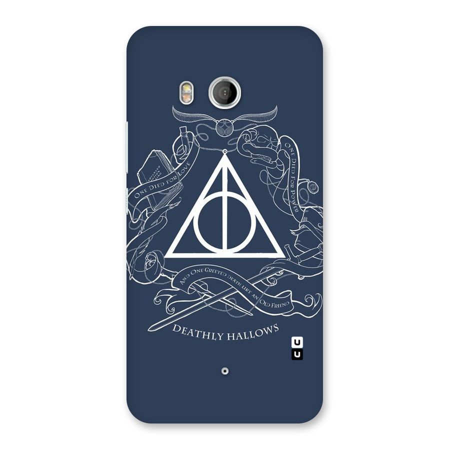 Triangle Blue Back Case for HTC U11