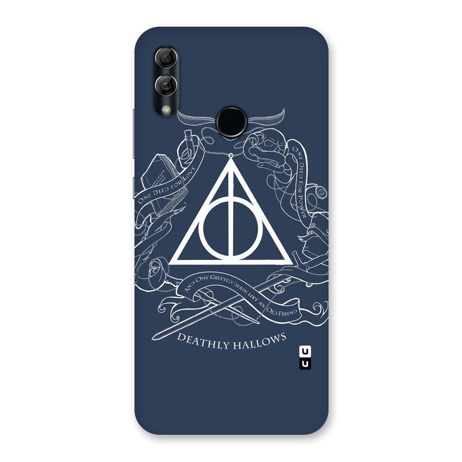 Triangle Blue Back Case for Honor 10 Lite