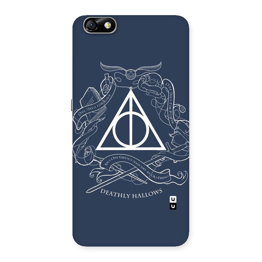 Triangle Blue Back Case for Honor 4X