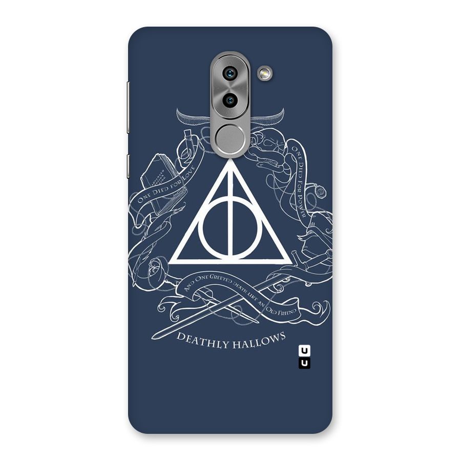 Triangle Blue Back Case for Honor 6X