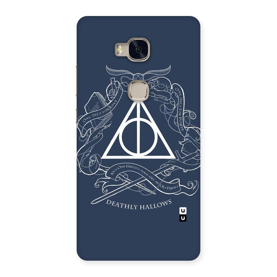 Triangle Blue Back Case for Huawei Honor 5X