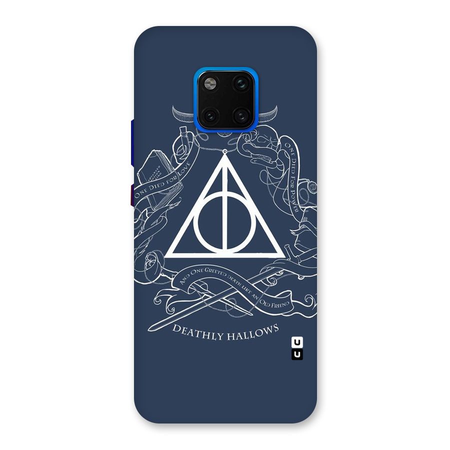 Triangle Blue Back Case for Huawei Mate 20 Pro