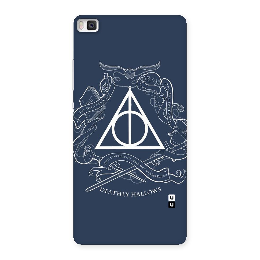 Triangle Blue Back Case for Huawei P8