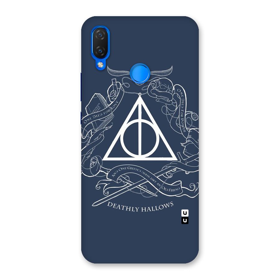 Triangle Blue Back Case for Huawei P Smart+