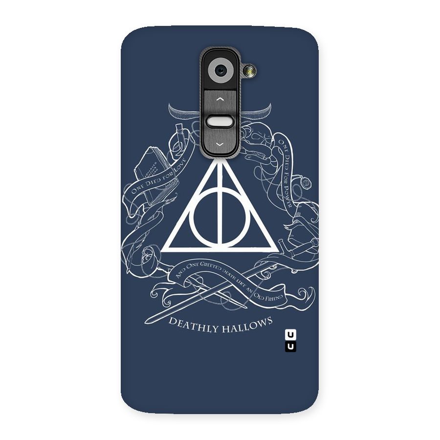 Triangle Blue Back Case for LG G2