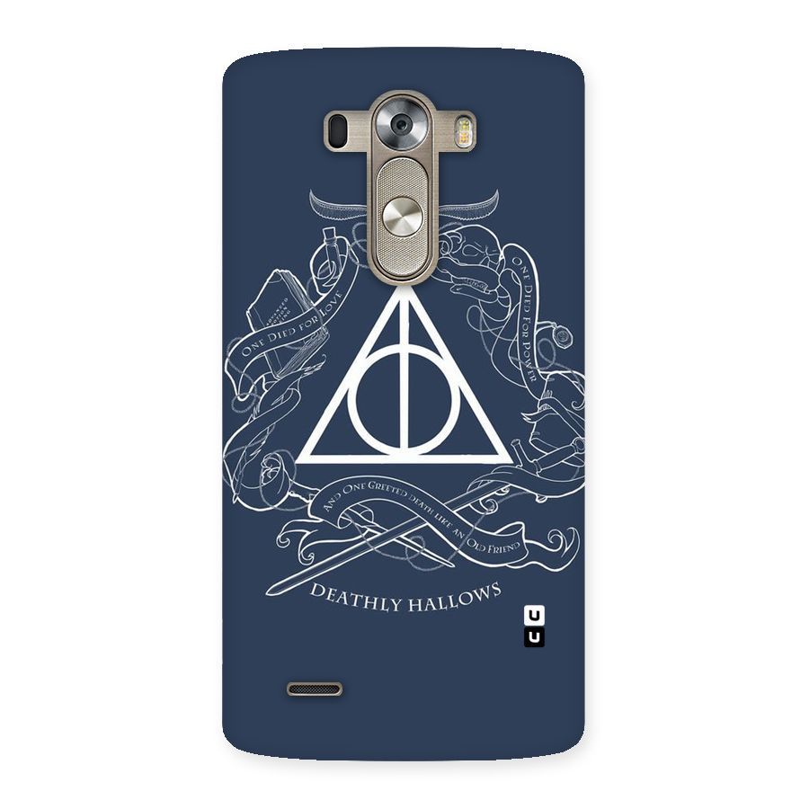Triangle Blue Back Case for LG G3