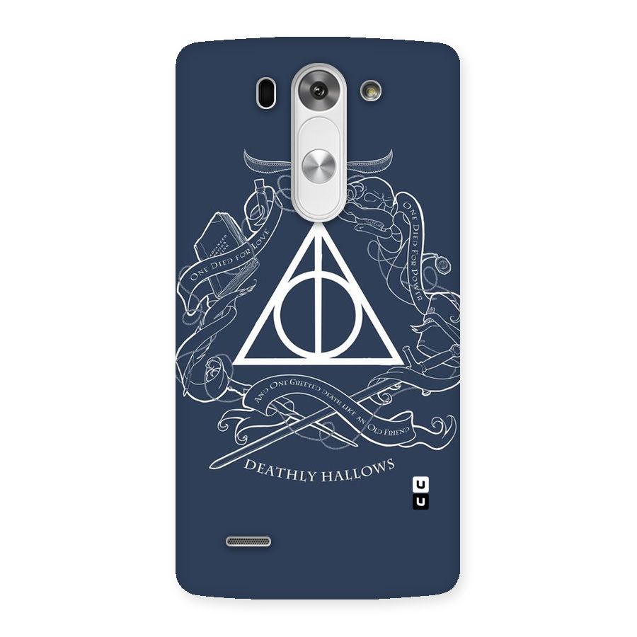 Triangle Blue Back Case for LG G3 Beat