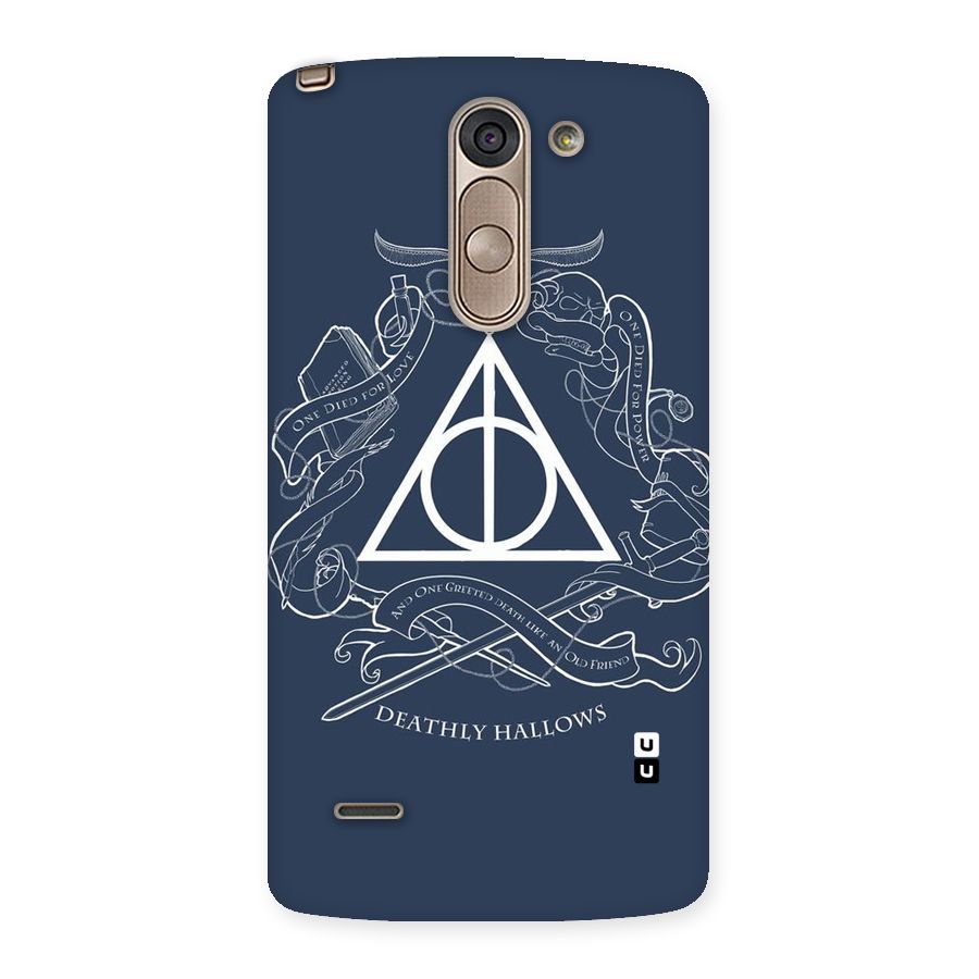 Triangle Blue Back Case for LG G3 Stylus