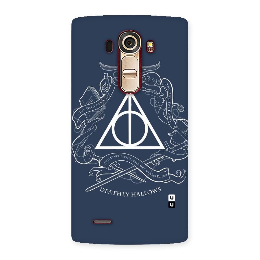 Triangle Blue Back Case for LG G4