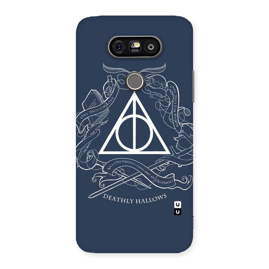 Triangle Blue Back Case for LG G5