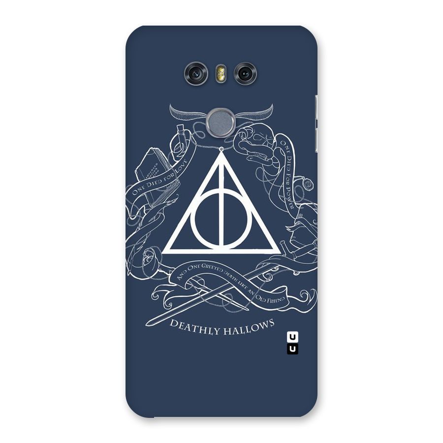 Triangle Blue Back Case for LG G6