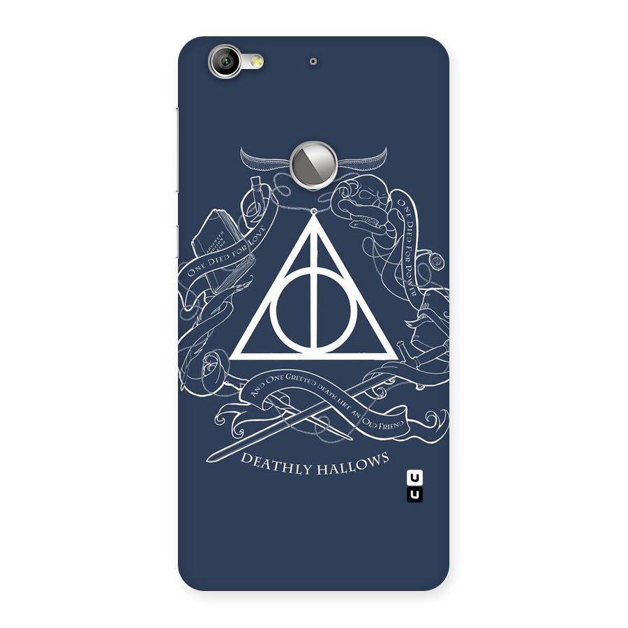 Triangle Blue Back Case for LeTV Le 1s