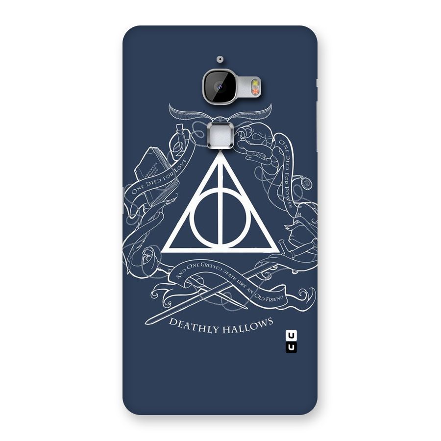 Triangle Blue Back Case for LeTv Le Max