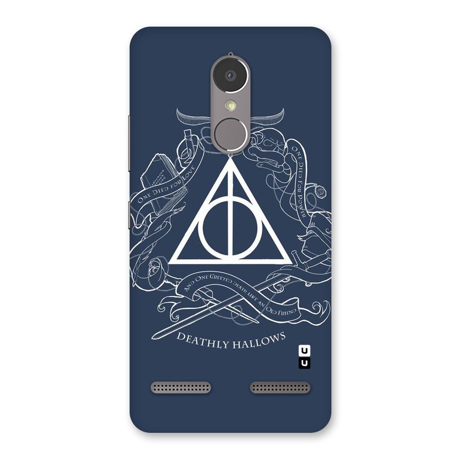Triangle Blue Back Case for Lenovo K6