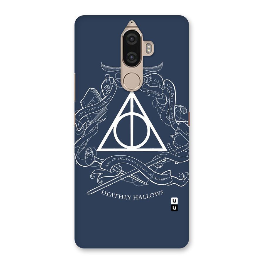 Triangle Blue Back Case for Lenovo K8 Note