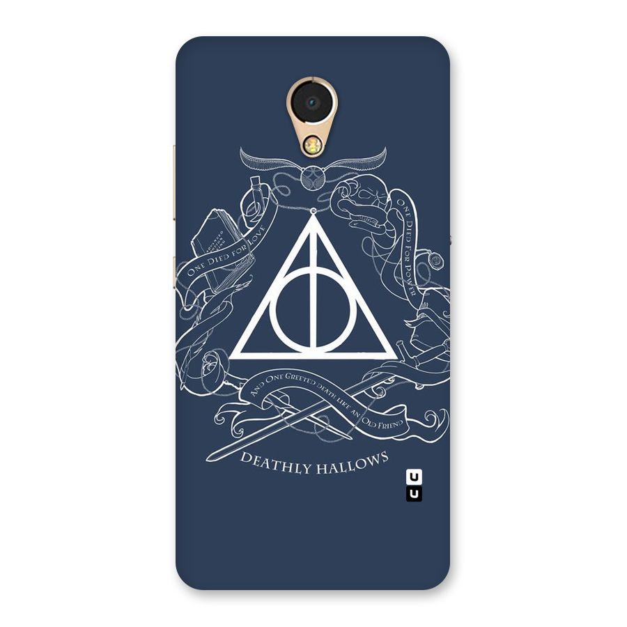 Triangle Blue Back Case for Lenovo P2
