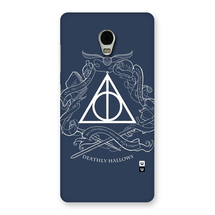 Triangle Blue Back Case for Lenovo Vibe P1
