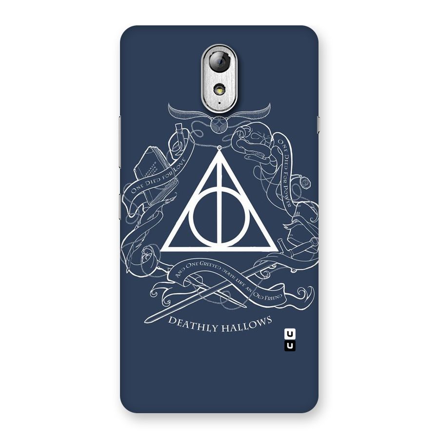 Triangle Blue Back Case for Lenovo Vibe P1M