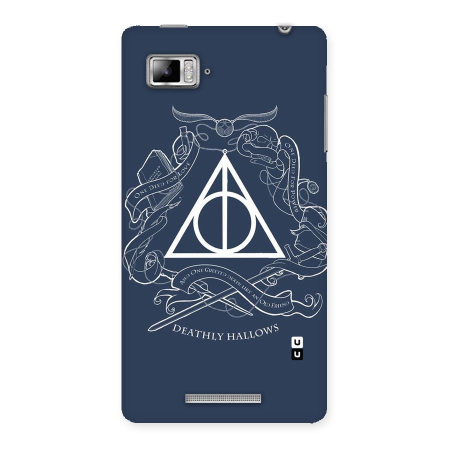 Triangle Blue Back Case for Lenovo Vibe Z K910