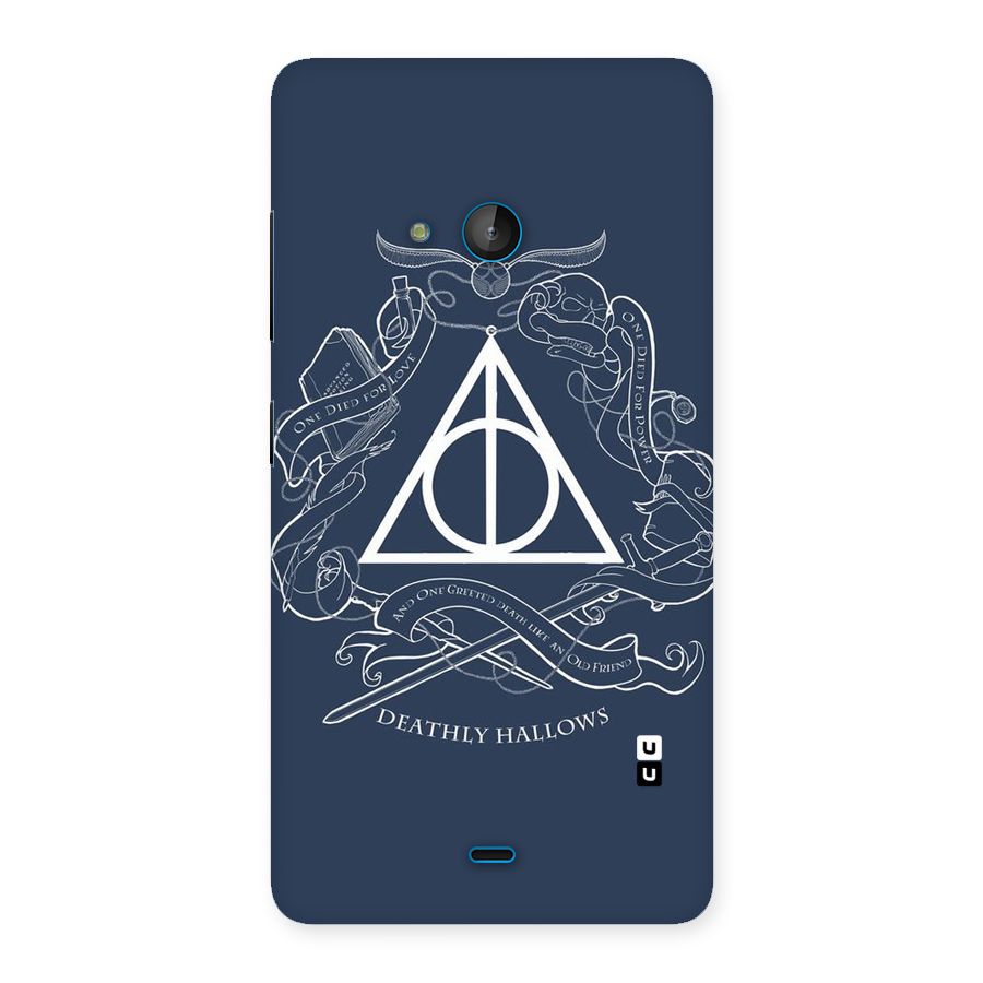 Triangle Blue Back Case for Lumia 540