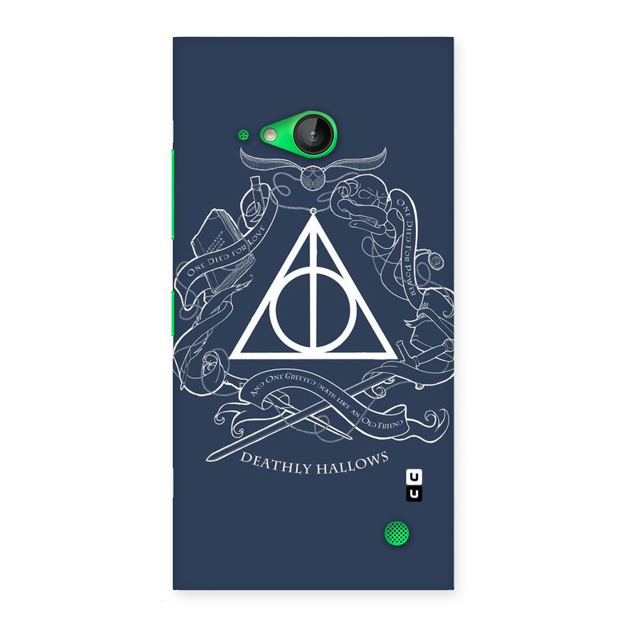 Triangle Blue Back Case for Lumia 730