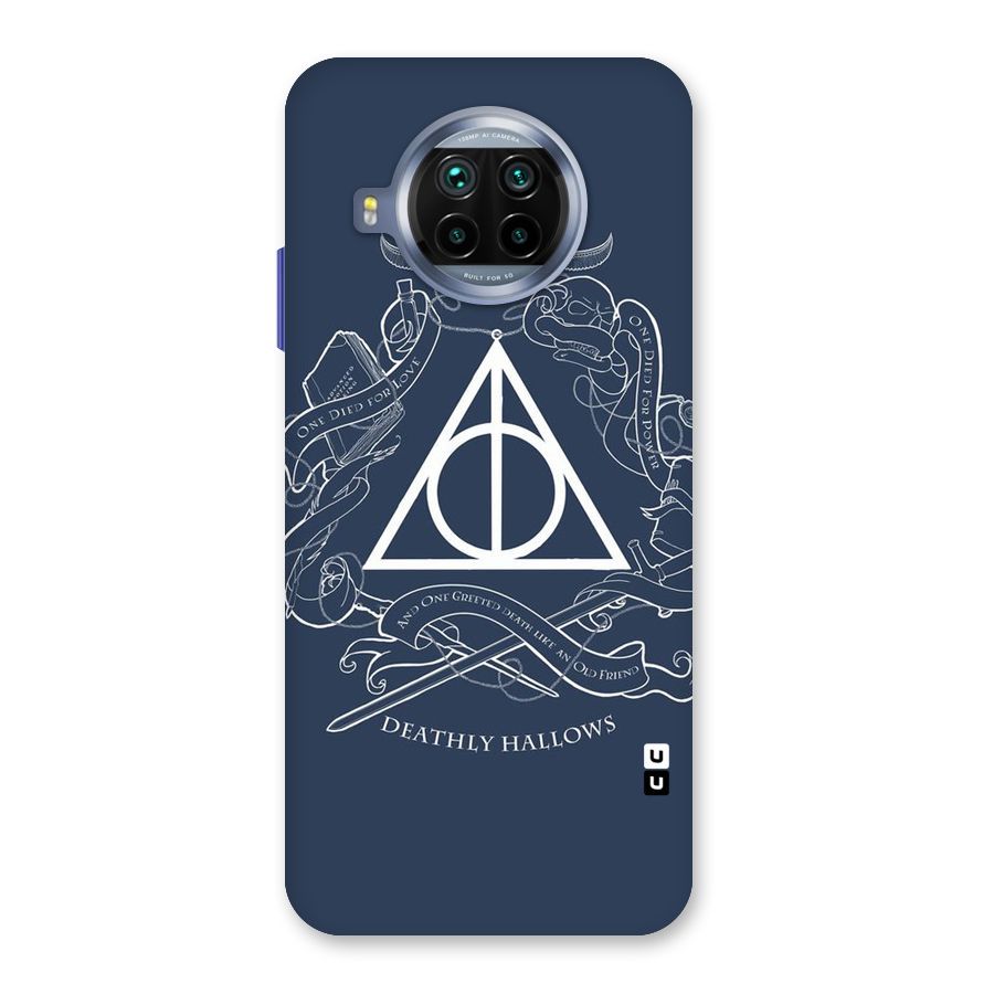 Triangle Blue Back Case for Mi 10i