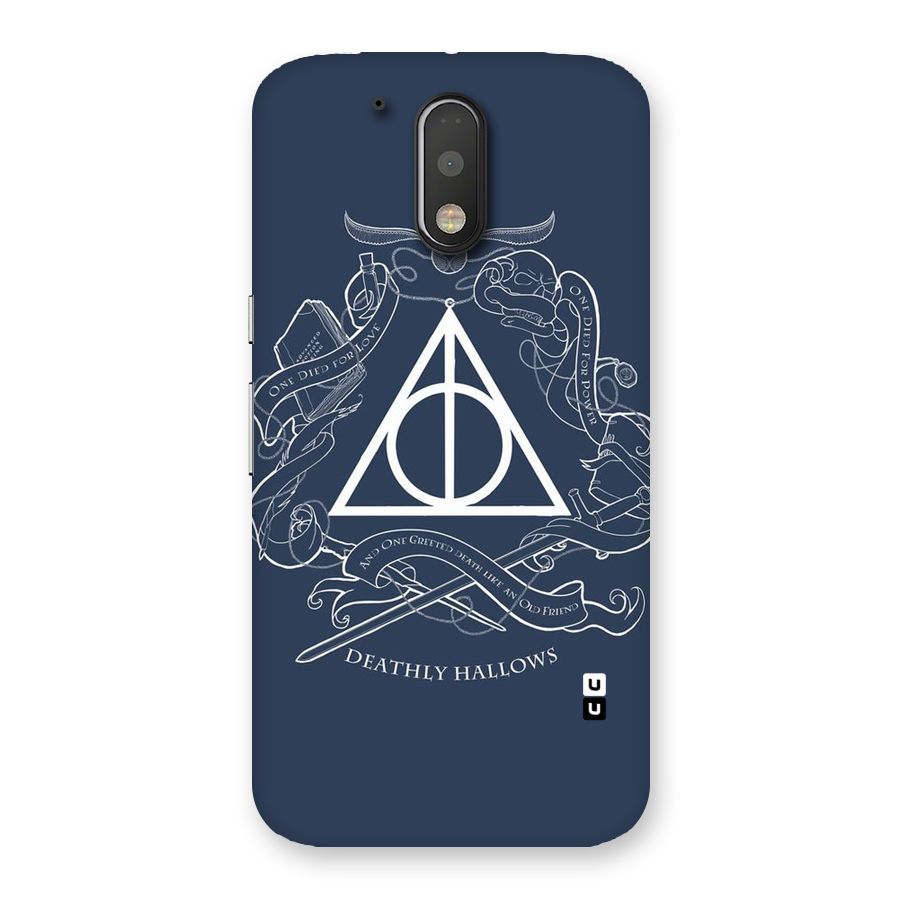 Triangle Blue Back Case for Motorola Moto G4 Plus