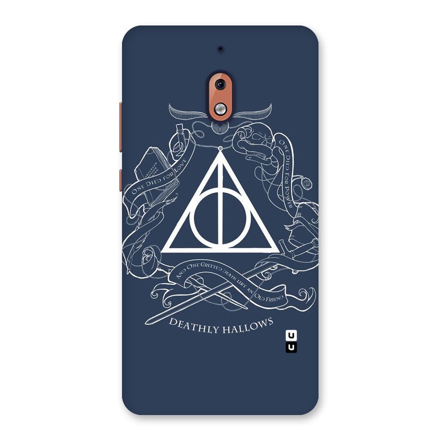Triangle Blue Back Case for Nokia 2.1