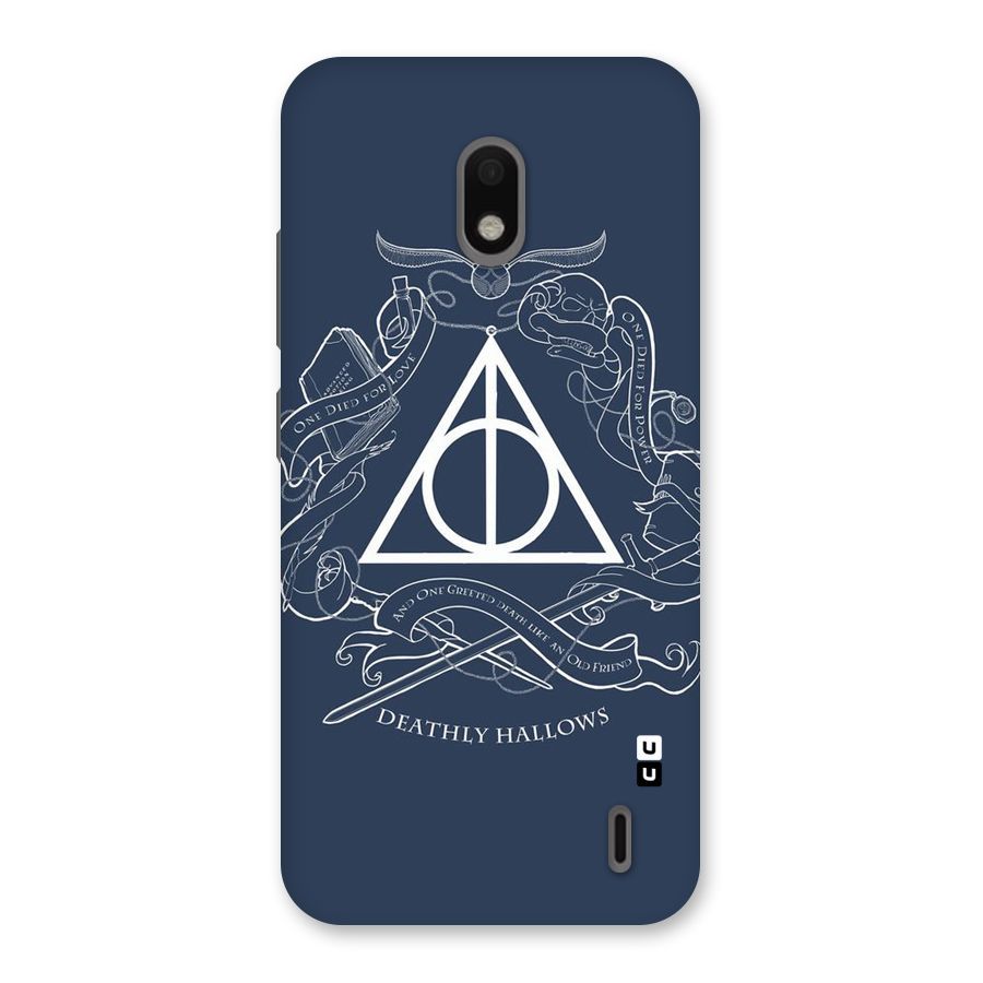 Triangle Blue Back Case for Nokia 2.2