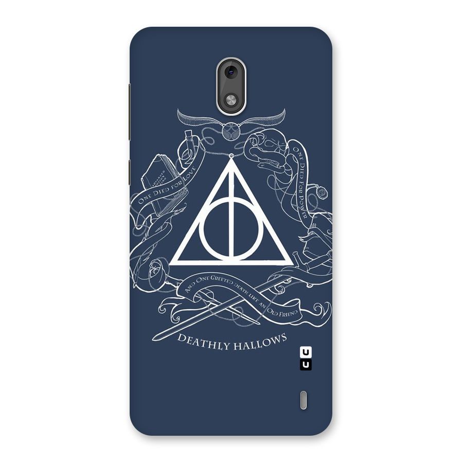 Triangle Blue Back Case for Nokia 2