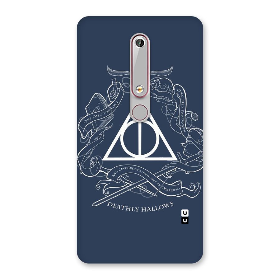 Triangle Blue Back Case for Nokia 6.1