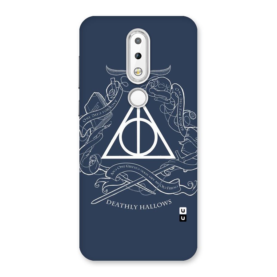 Triangle Blue Back Case for Nokia 6.1 Plus