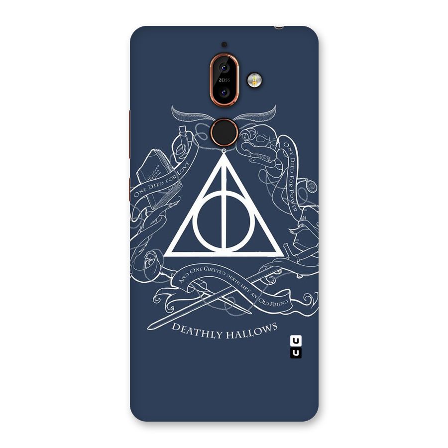 Triangle Blue Back Case for Nokia 7 Plus