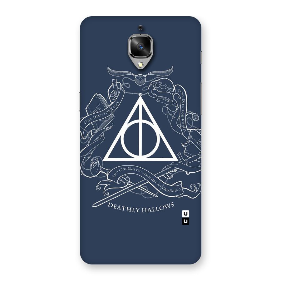Triangle Blue Back Case for OnePlus 3T