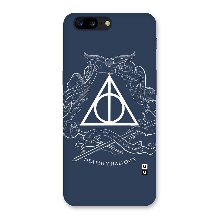Triangle Blue Back Case for OnePlus 5