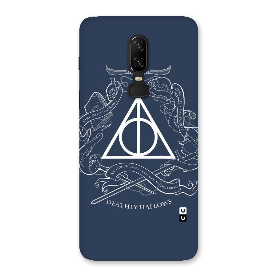 Triangle Blue Back Case for OnePlus 6