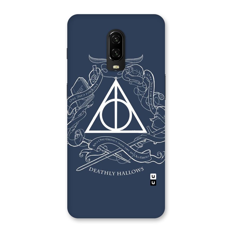 Triangle Blue Back Case for OnePlus 6T