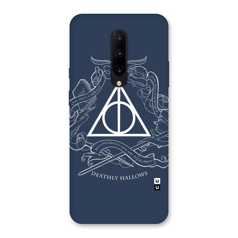 Triangle Blue Back Case for OnePlus 7 Pro