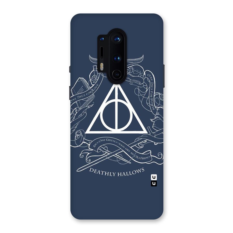 Triangle Blue Back Case for OnePlus 8 Pro