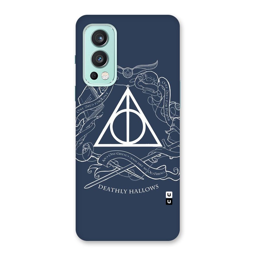 Triangle Blue Back Case for OnePlus Nord 2 5G