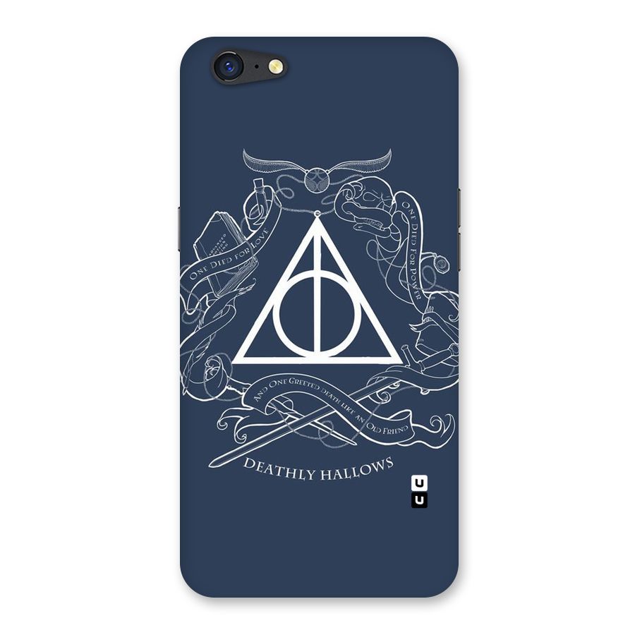Triangle Blue Back Case for Oppo A71