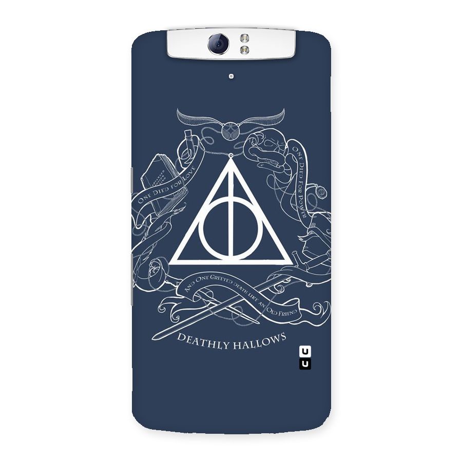 Triangle Blue Back Case for Oppo N1