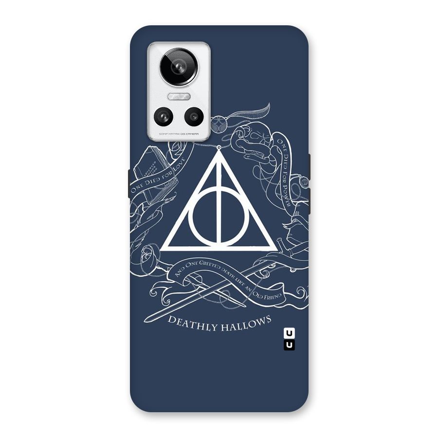 Triangle Blue Back Case for Realme GT Neo 3