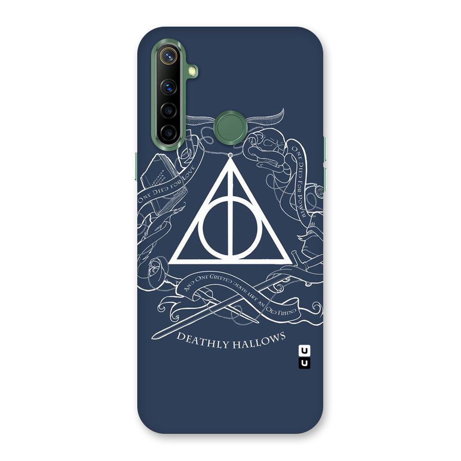 Triangle Blue Back Case for Realme Narzo 10