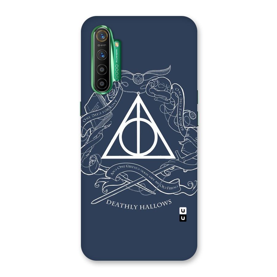 Triangle Blue Back Case for Realme X2