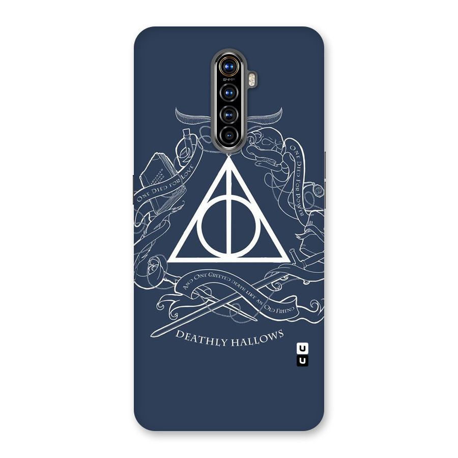 Triangle Blue Back Case for Realme X2 Pro