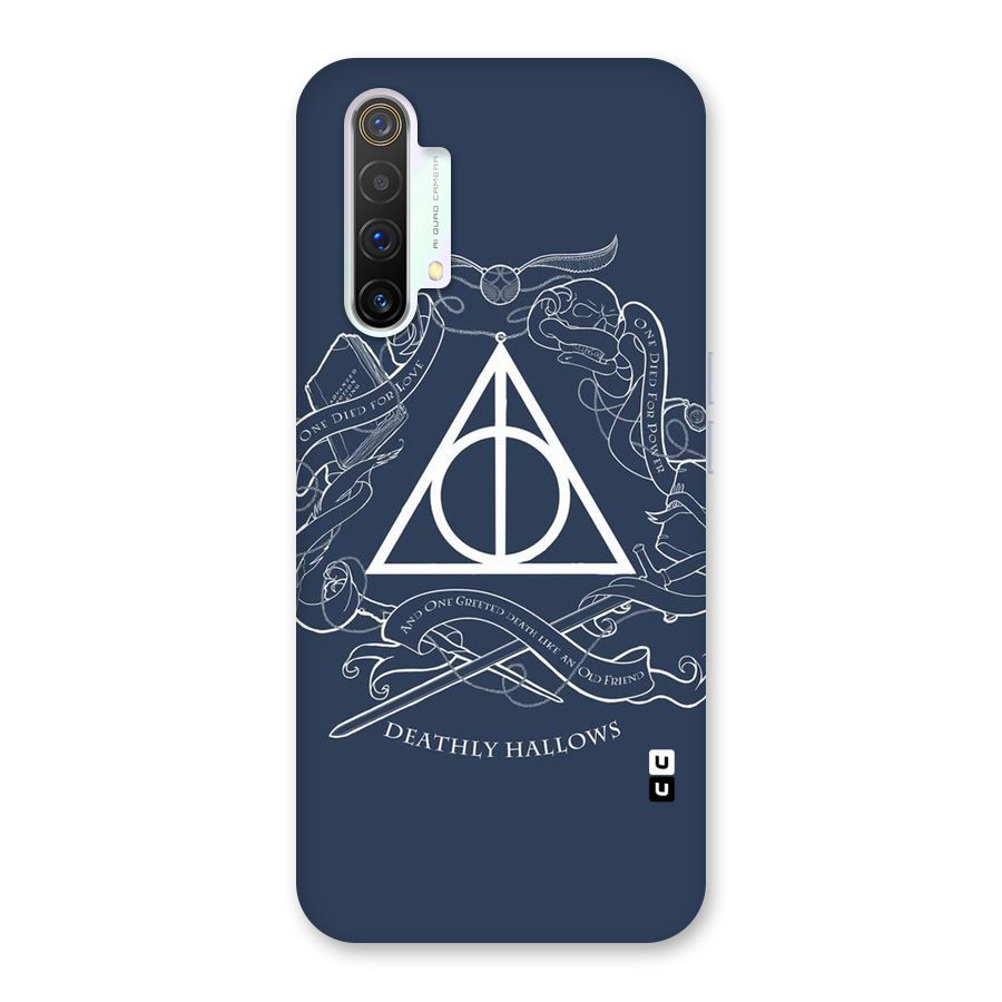 Triangle Blue Back Case for Realme X3