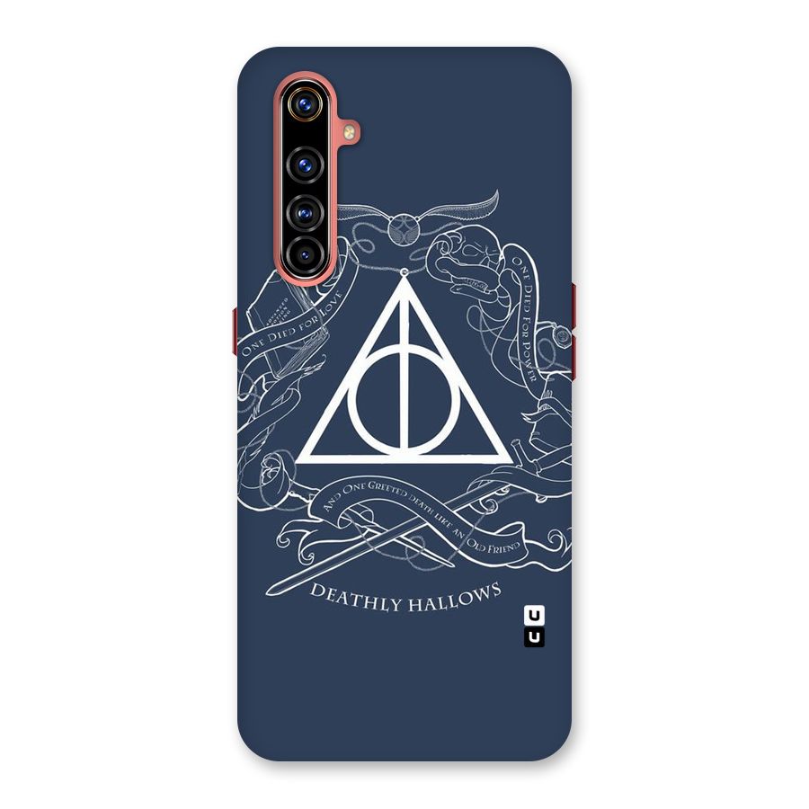 Triangle Blue Back Case for Realme X50 Pro