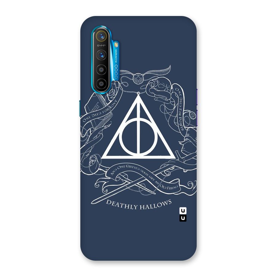 Triangle Blue Back Case for Realme XT