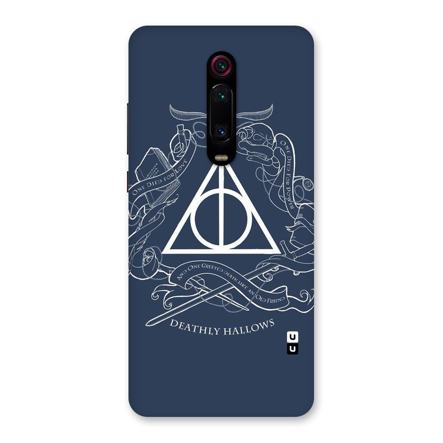 Triangle Blue Back Case for Redmi K20